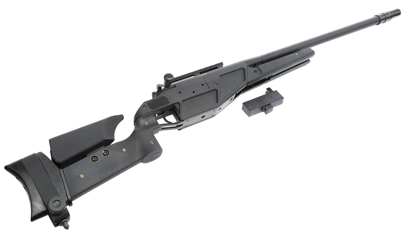 King Arms K93 LRS1 Ultra Grade Bolt Action Snipergewehr Springer 6mm BB schwarz Bild 4