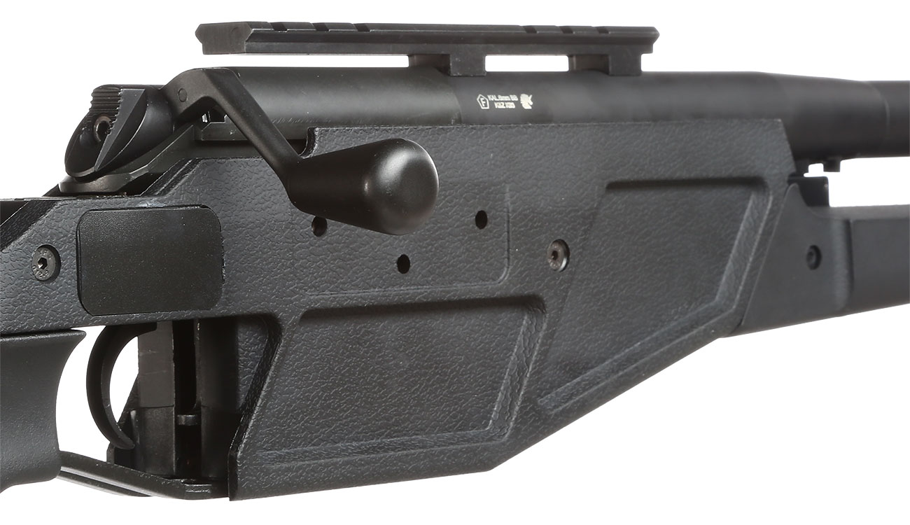 King Arms K93 LRS1 Ultra Grade Bolt Action Snipergewehr Springer 6mm BB schwarz Bild 7