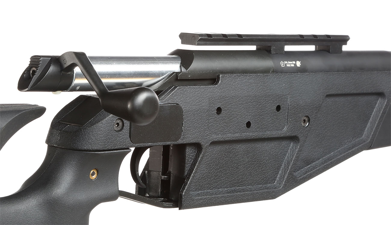 King Arms K93 LRS1 Ultra Grade Bolt Action Snipergewehr Springer 6mm BB schwarz Bild 8