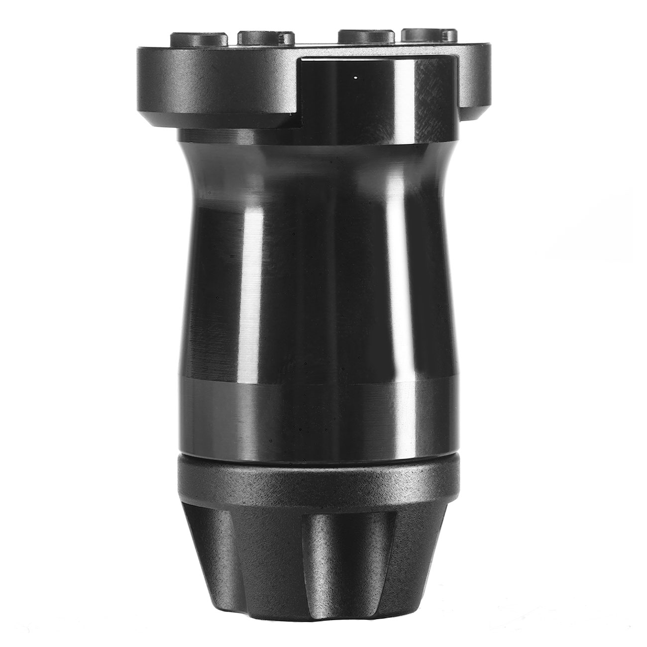 Nuprol LOCK Aluminium Slim Vertical Frontgriff Short-Type schwarz