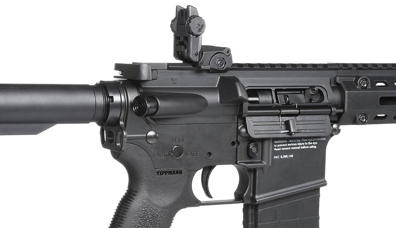 Tippmann Airsoft M4 MLOK Carbine Vollmetall HPA / CO2 BlowBack 6mm BB schwarz V2 Kotte & Zeller