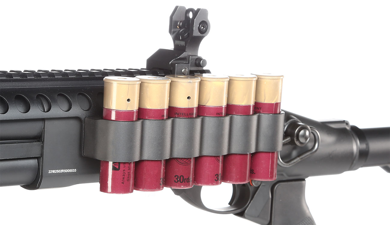 Golden Eagle M8874 Vollmetall Pump Action Gas Shotgun 6mm BB schwarz Bild 7