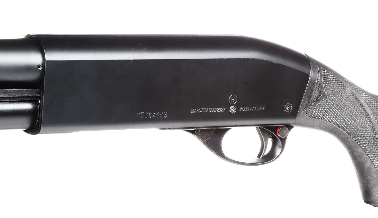 Maruzen M870 Standard Pump Action Gas Shotgun mit Hlsenauswurf 6mm BB schwarz Bild 6