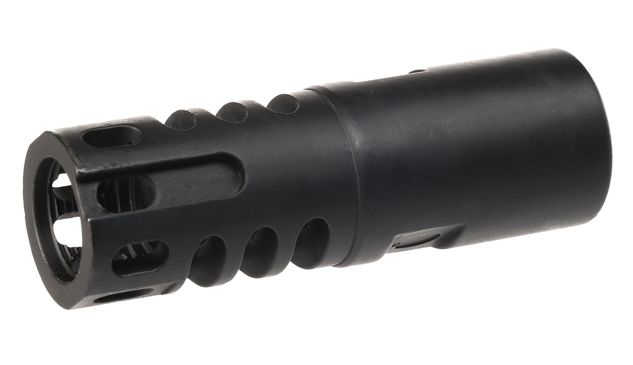 APS Evo Tech 1.0 Aluminium Flash-Hider schwarz 14mm-