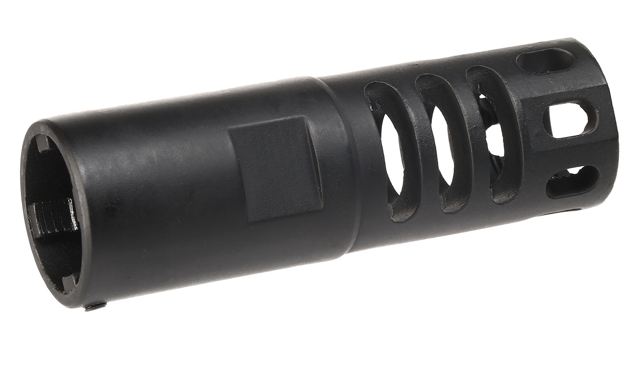 APS Evo Tech 1.0 Aluminium Flash-Hider schwarz 14mm- Bild 1