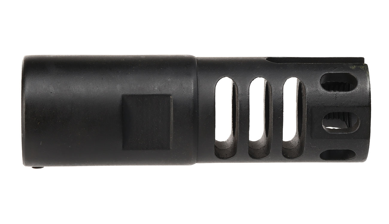 APS Evo Tech 1.0 Aluminium Flash-Hider schwarz 14mm- Bild 3