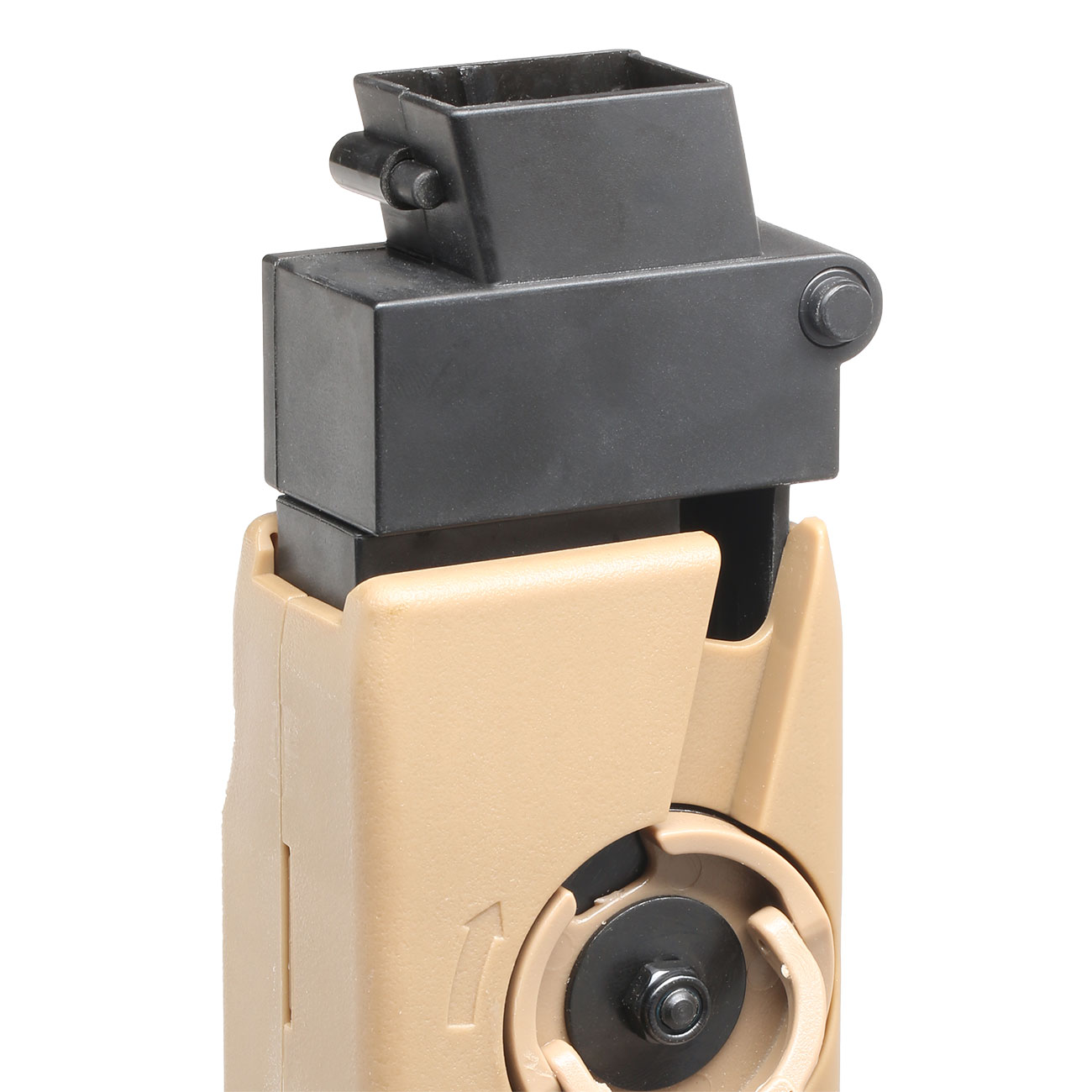 Nuprol MP5 Magazinadapter für Ultra Magazin Fast Loader Speedloader schwarz Bild 1