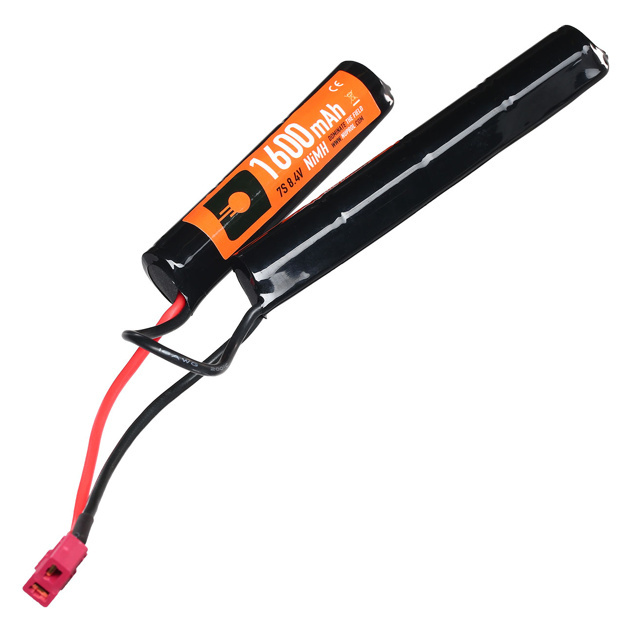 Nuprol Akku 8.4V 1600mAh NiMH Nunchuck-Type mit Deans Anschluss Bild 2