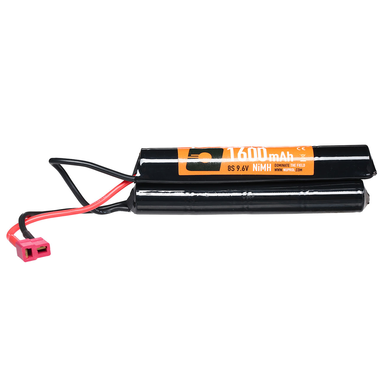 Nuprol Akku 9.6V 1600mAh NiMH Nunchuck-Type mit Deans Anschluss Bild 1