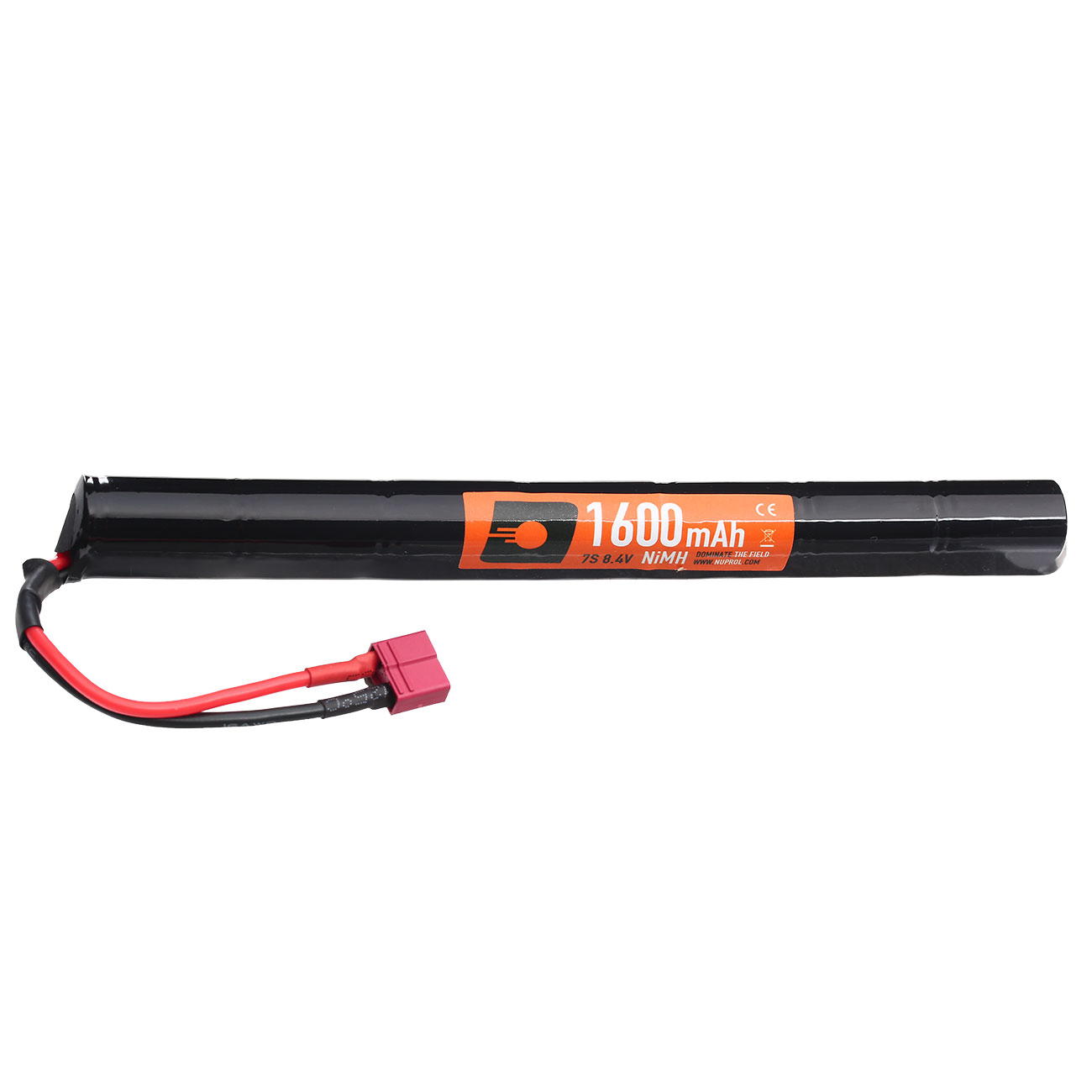 Nuprol Akku 8.4V 1600mAh NiMH Stick-Type mit Deans Anschluss Bild 1