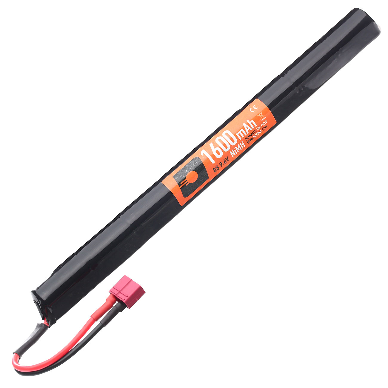 Nuprol Akku 9.6V 1600mAh NiMH Stick-Type mit Deans Anschluss