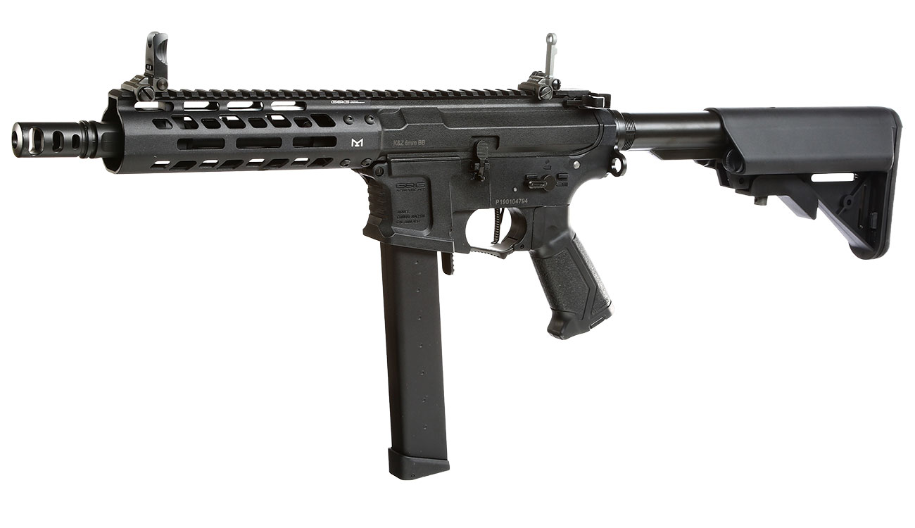 G&G PCC9 Polymergehuse ETU-Mosfet AEG 6mm BB schwarz