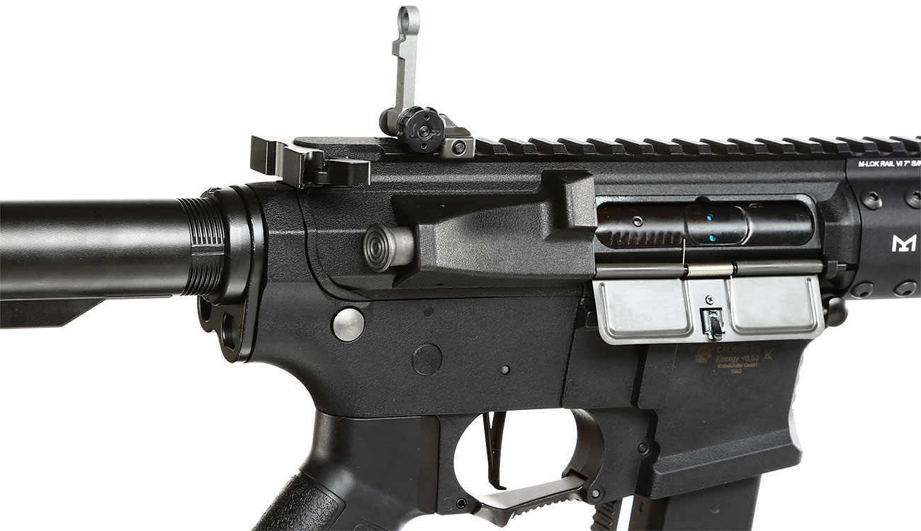 G&G PCC9 Polymergehuse ETU-Mosfet AEG 6mm BB schwarz Bild 8