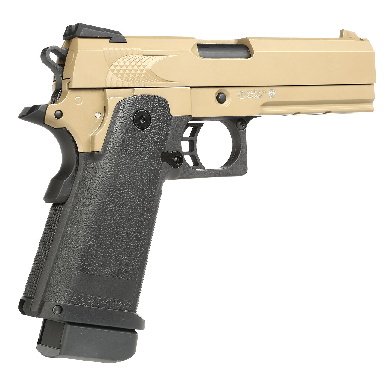 Ersatzteilset KLI Hi-Capa 4.3 Vollmetall GBB 6mm BB Desert Tan Bild 4