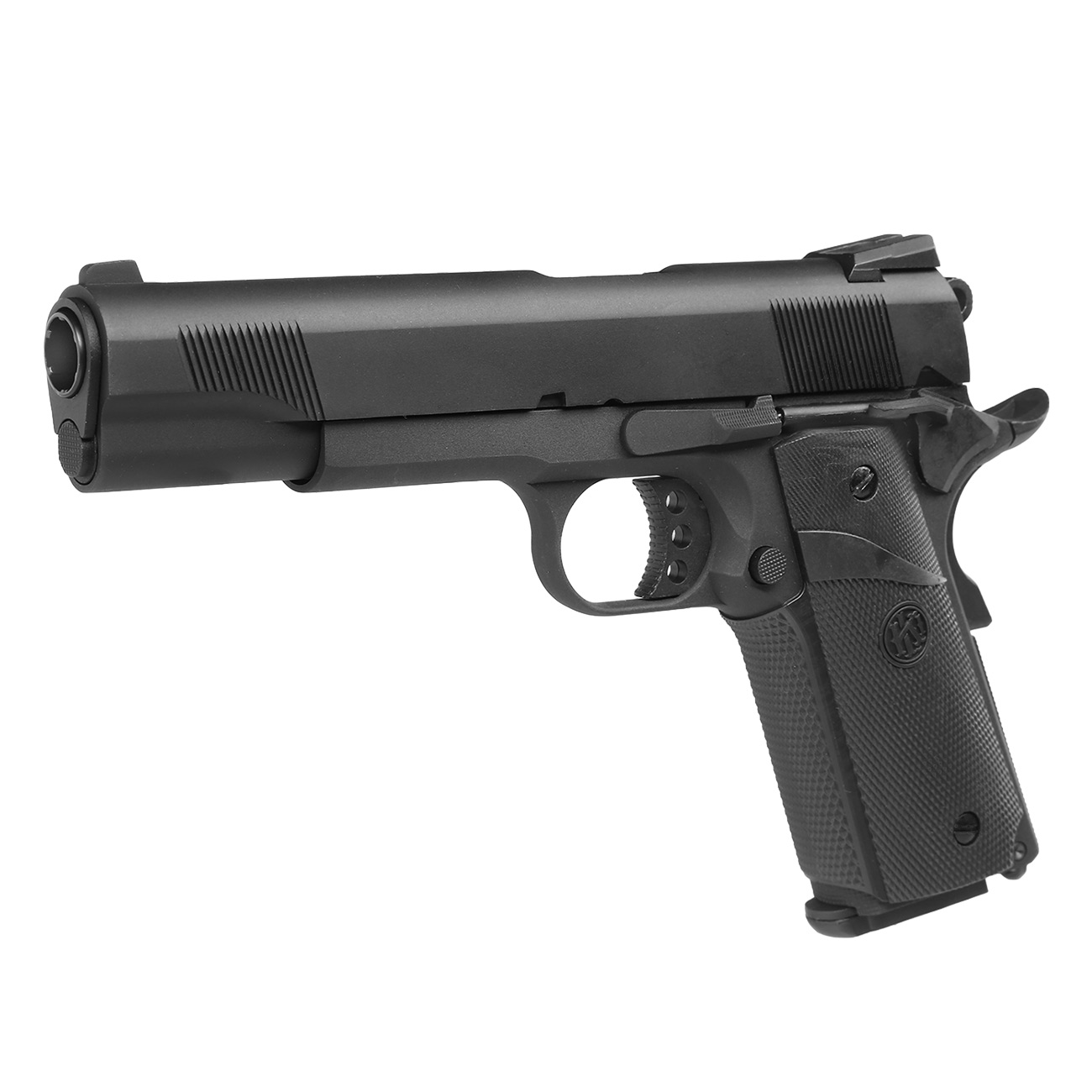 KLI M1911 MEU Vollmetall GBB 6mm BB schwarz