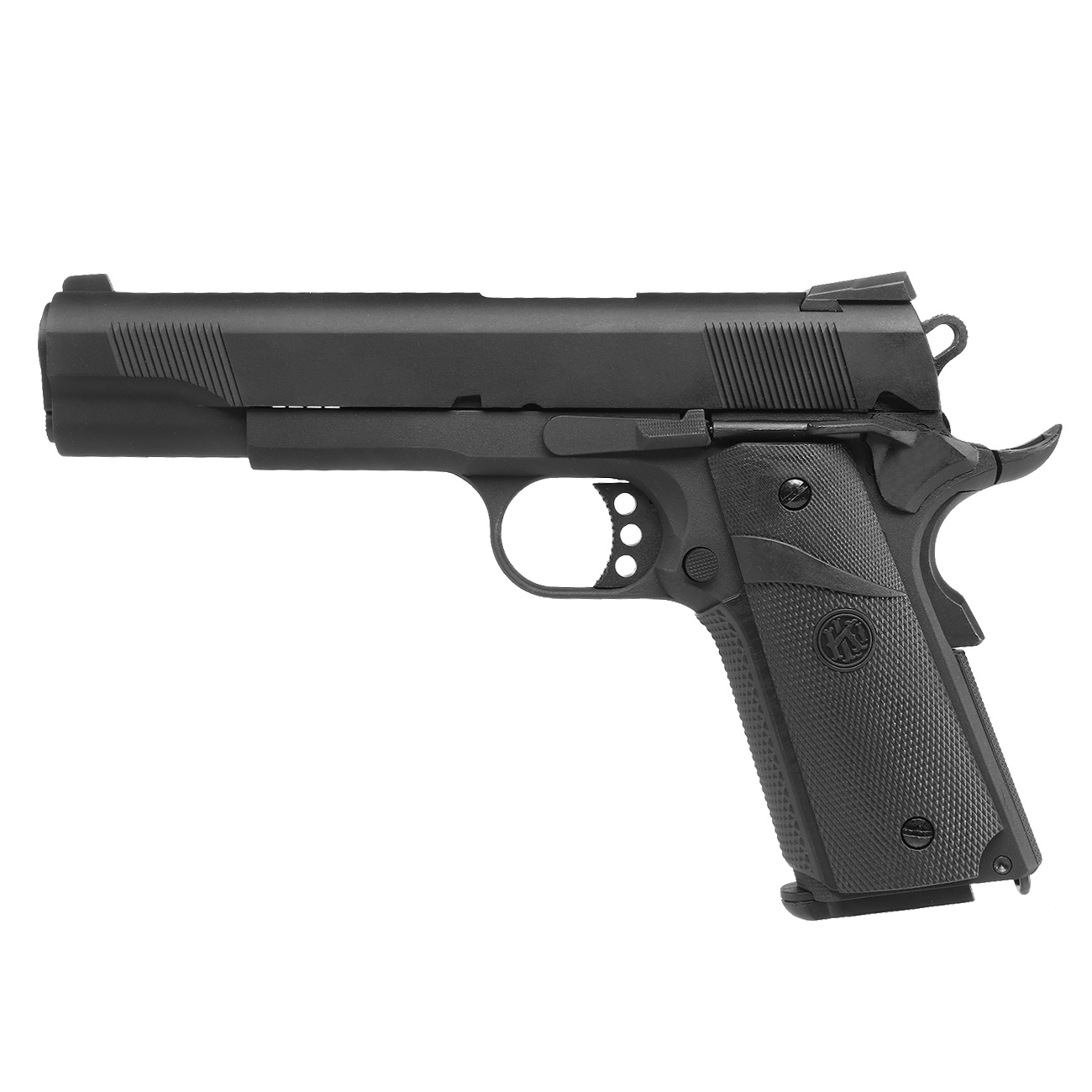 KLI M1911 MEU Vollmetall GBB 6mm BB schwarz Bild 1