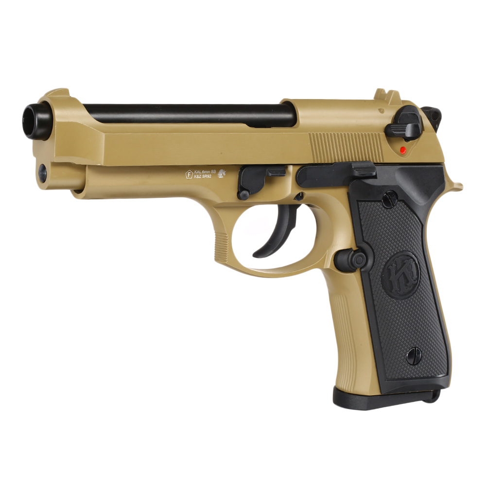 KLI M92 Sahara Limited Edition Vollmetall GBB 6mm BB Desert Tan