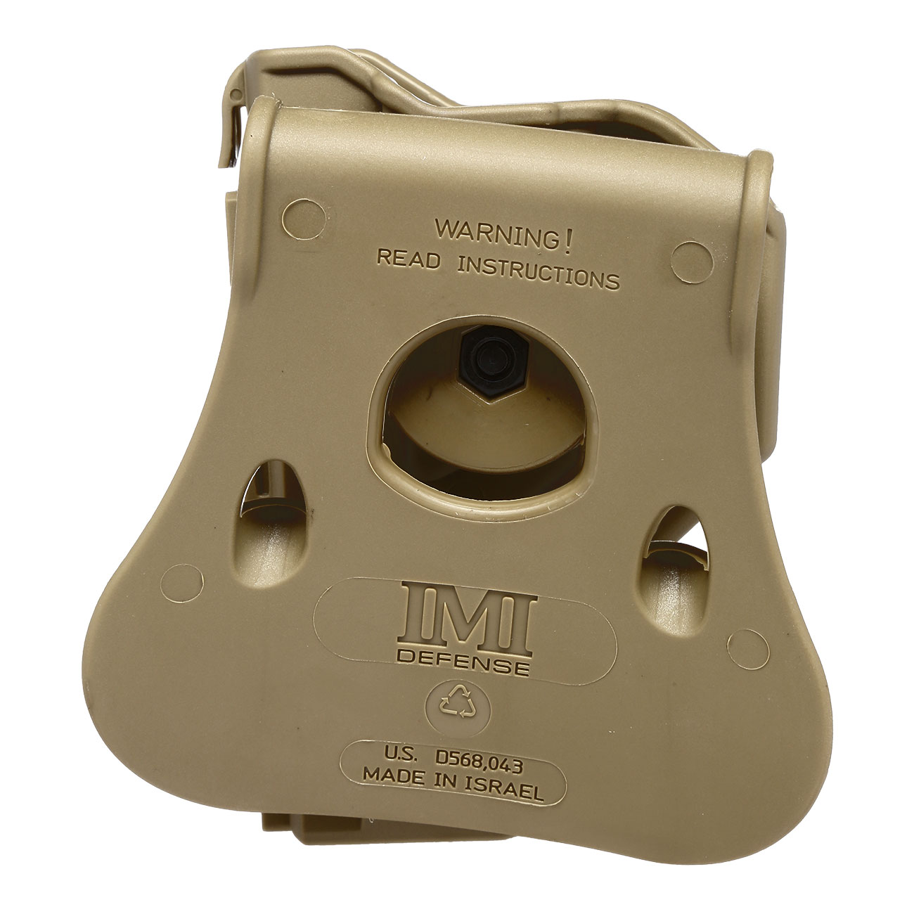 IMI Defense Level 2 Holster Kunststoff Paddle fr Sig Sauer P250 C / P320 C Modelle Tan Bild 4