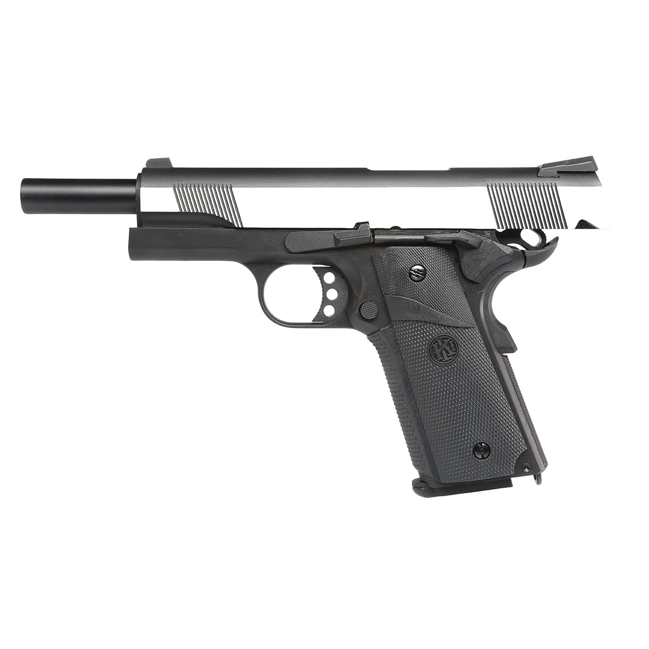 Ersatzteilset KLI M1911 MEU Vollmetall GBB 6mm BB Dual Tone Bild 2