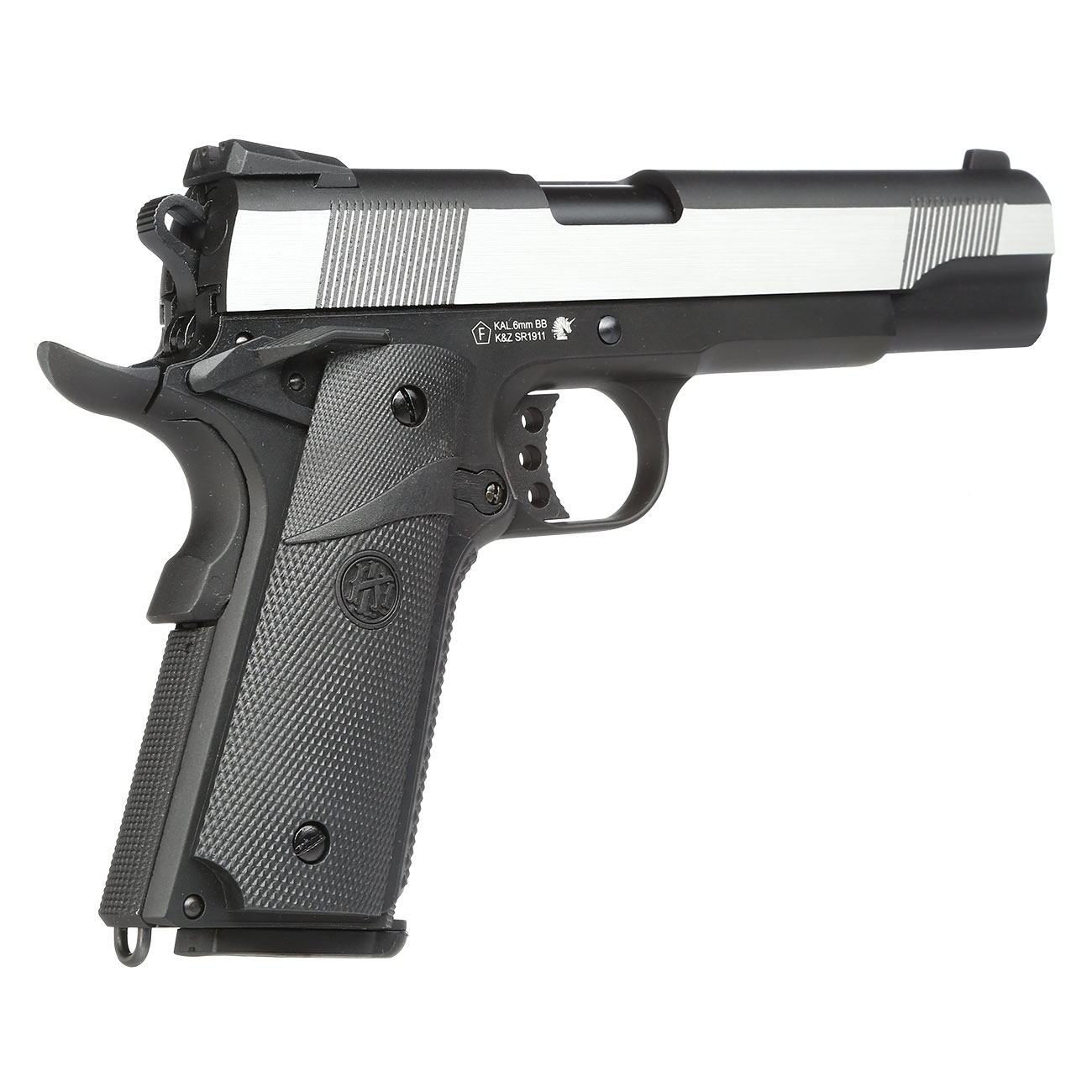 KLI M1911 MEU Vollmetall GBB 6mm BB Dual Tone Bild 4