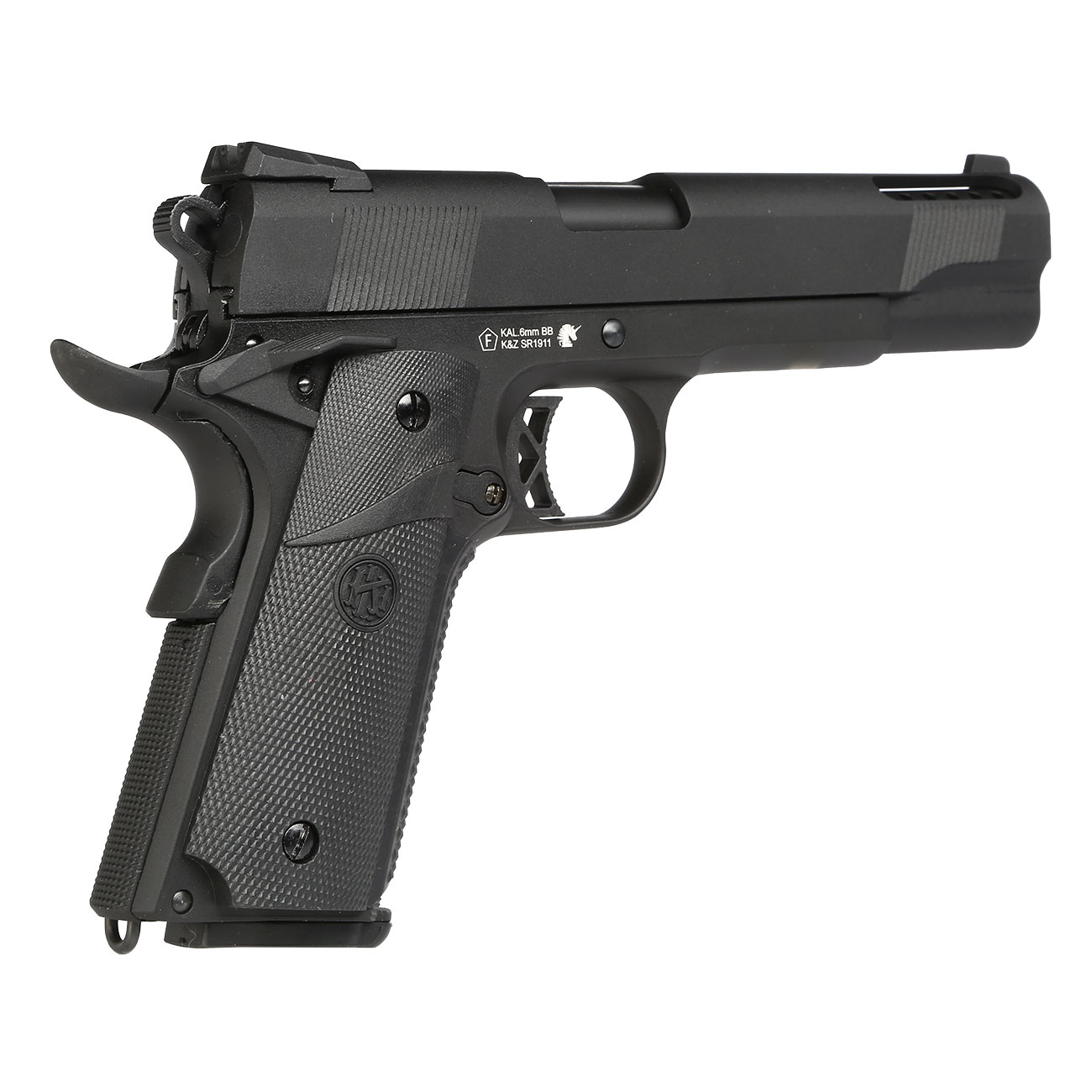 KLI M1911 V12 Vollmetall GBB 6mm BB schwarz Bild 4