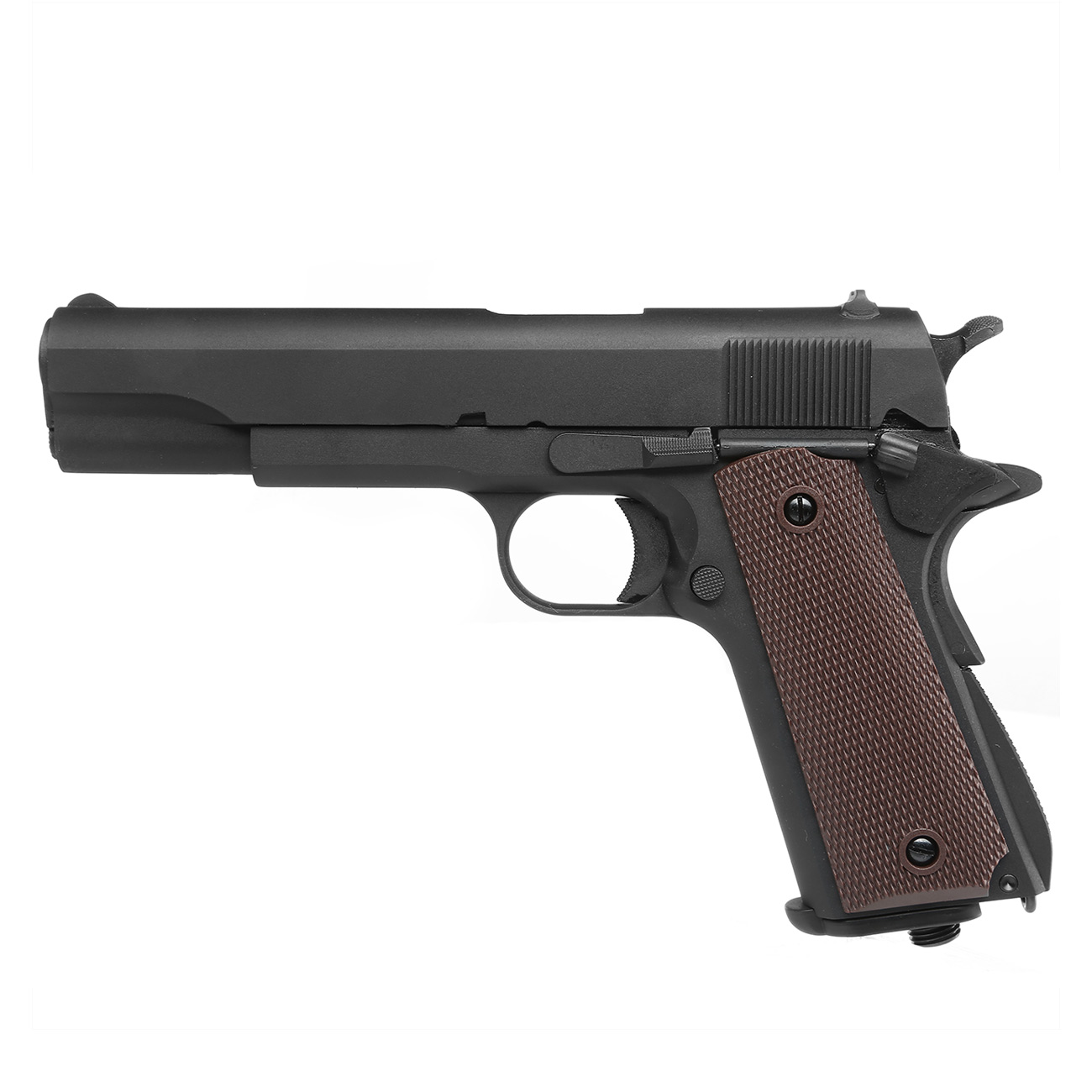 KLI M1911-A1 Vollmetall CO2 BlowBack 6mm BB schwarz Bild 1