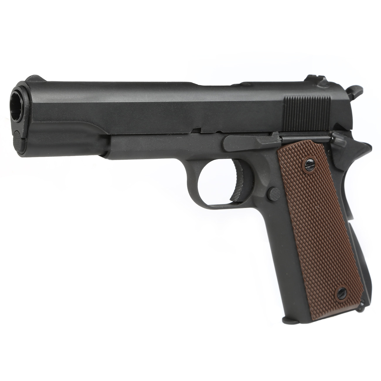 KLI M1911A1 Vollmetall GBB 6mm BB schwarz