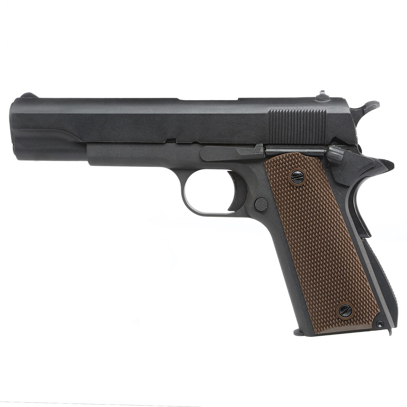 KLI M1911A1 Vollmetall GBB 6mm BB schwarz Bild 1