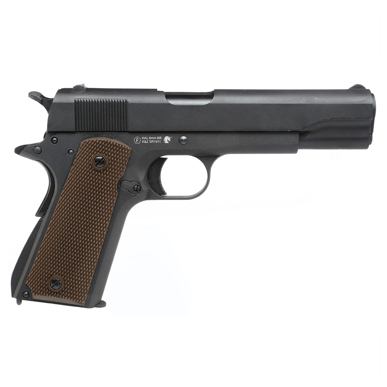 KLI M1911A1 Vollmetall GBB 6mm BB schwarz Bild 3