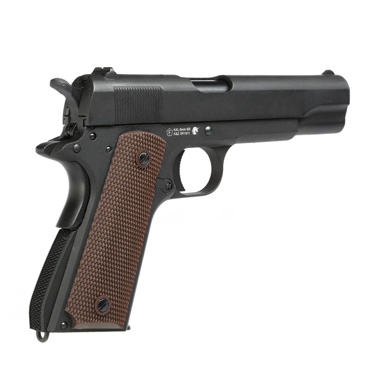 KLI M1911A1 Vollmetall GBB 6mm BB schwarz Bild 4