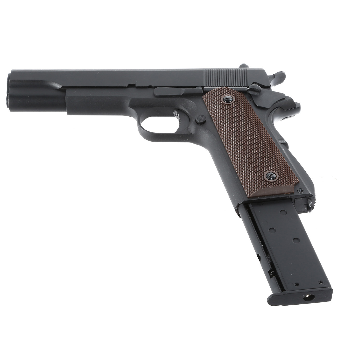 KLI M1911A1 Vollmetall GBB 6mm BB schwarz Bild 5