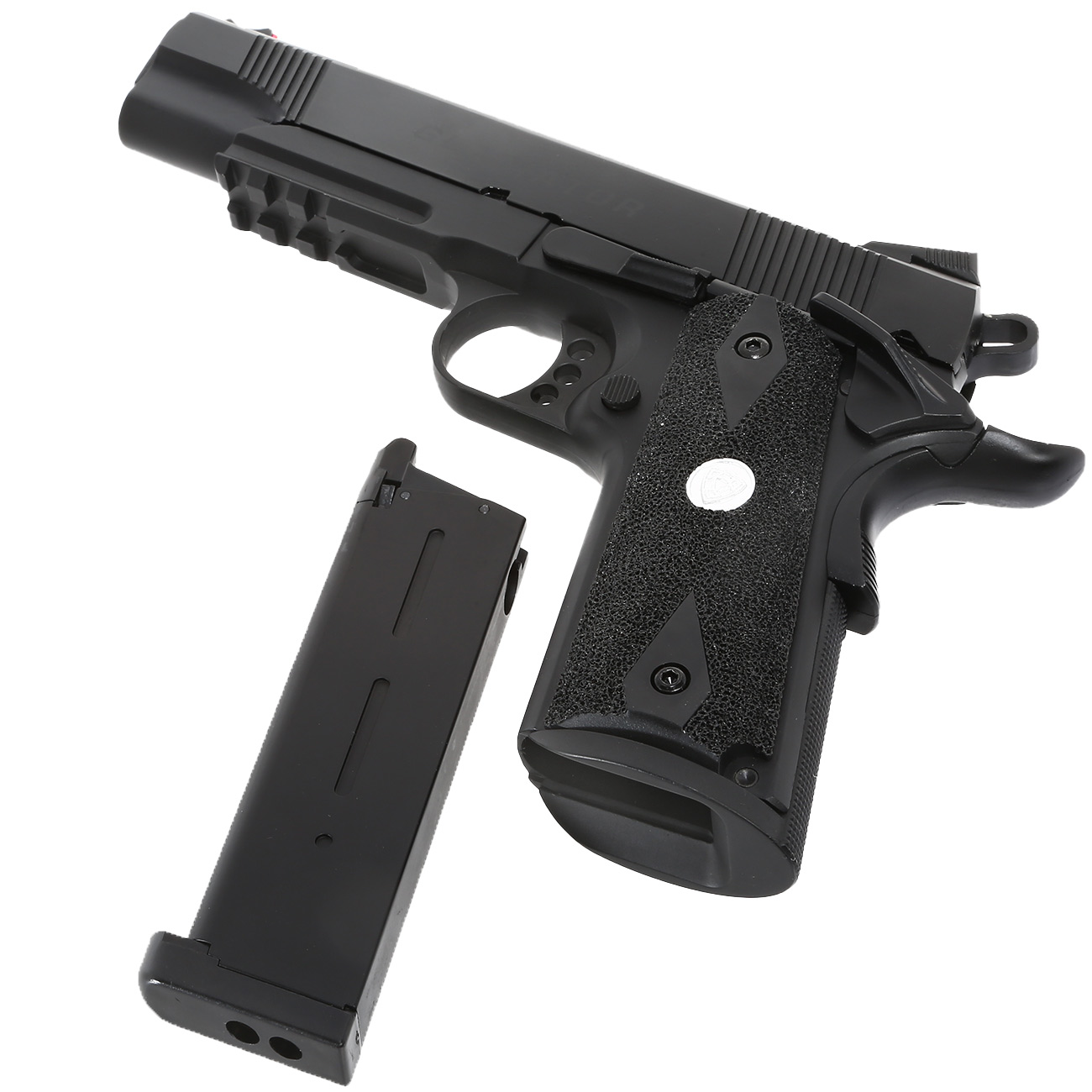 APS 1911 Gladiator Marcux Vollmetall GBB 6mm BB schwarz Bild 6