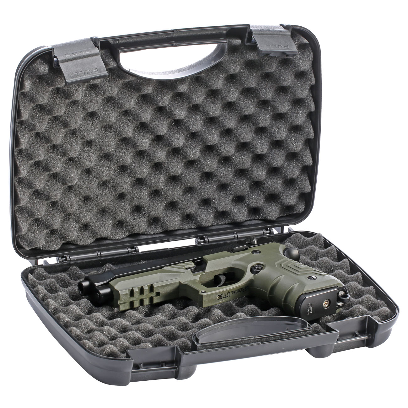 HFC M92 GripTac Vollmetall GBB 6mm BB oliv inkl. Pistolenkoffer Bild 7