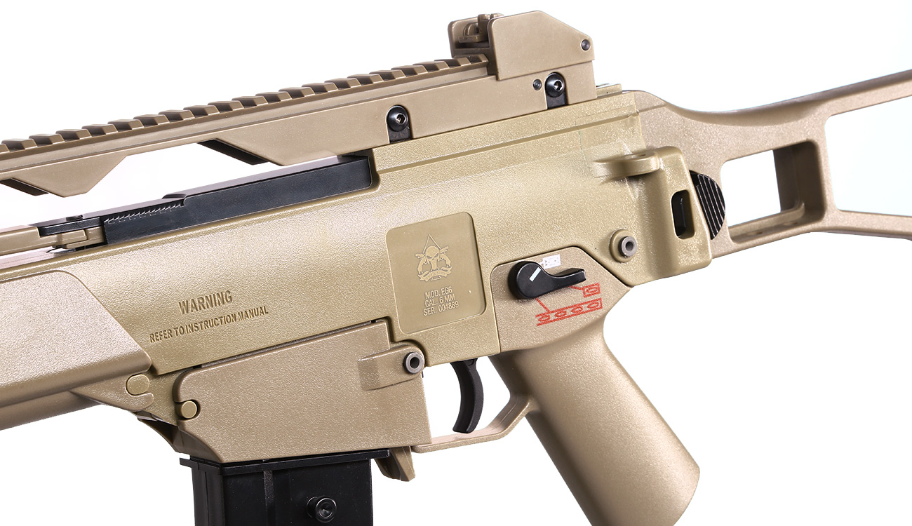 Evolution Airsoft EG6 Combat Series S-AEG 6mm BB Desert Tan Bild 7