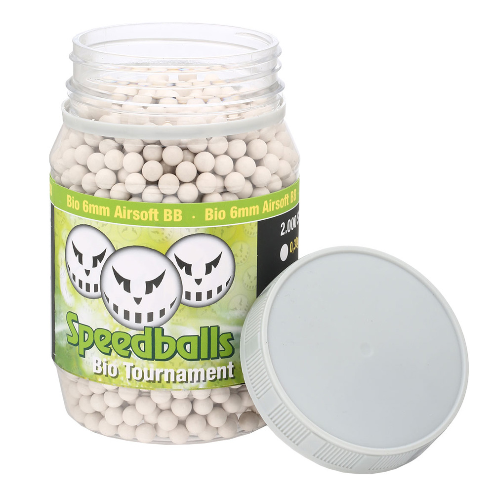 Speedballs Bio Tournament BBs 0.30g 2.000er Container weiss Bild 1