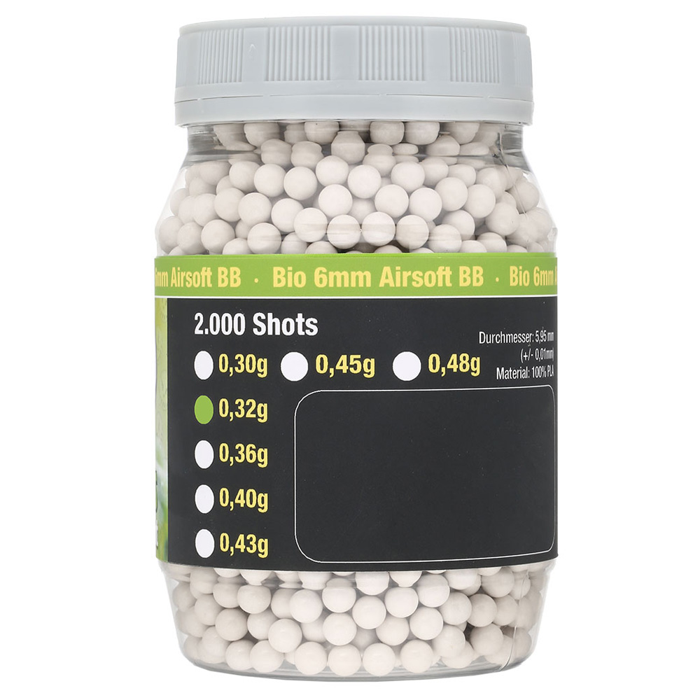 Speedballs Bio Tournament BBs 0.32g 2.000er Container wei Bild 1