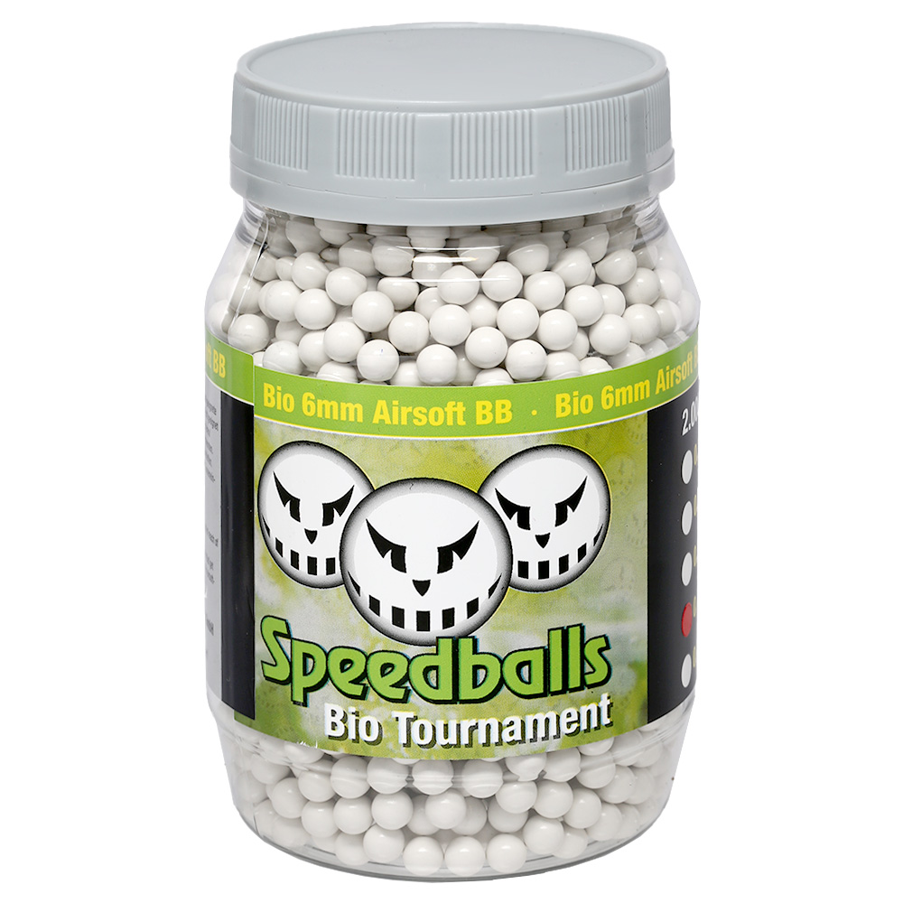 Speedballs Bio Tournament BBs 0.40g 2.000er Container weiss