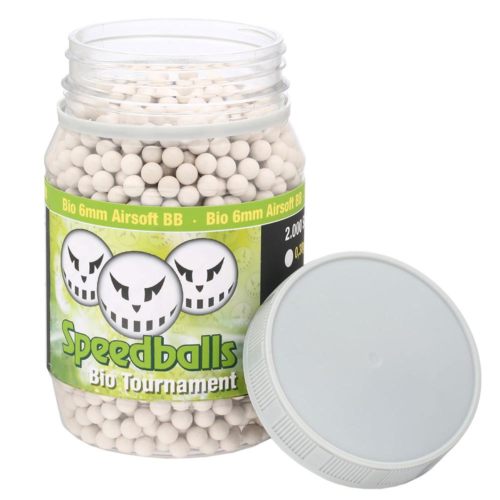 Speedballs Bio Tournament BBs 0.40g 2.000er Container weiss Bild 2