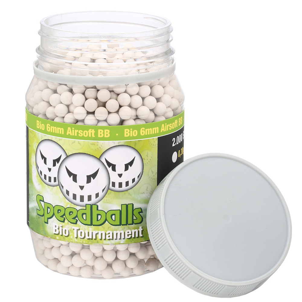 Speedballs Bio Tournament BBs 0.43g 2.000er Container weiss Bild 2