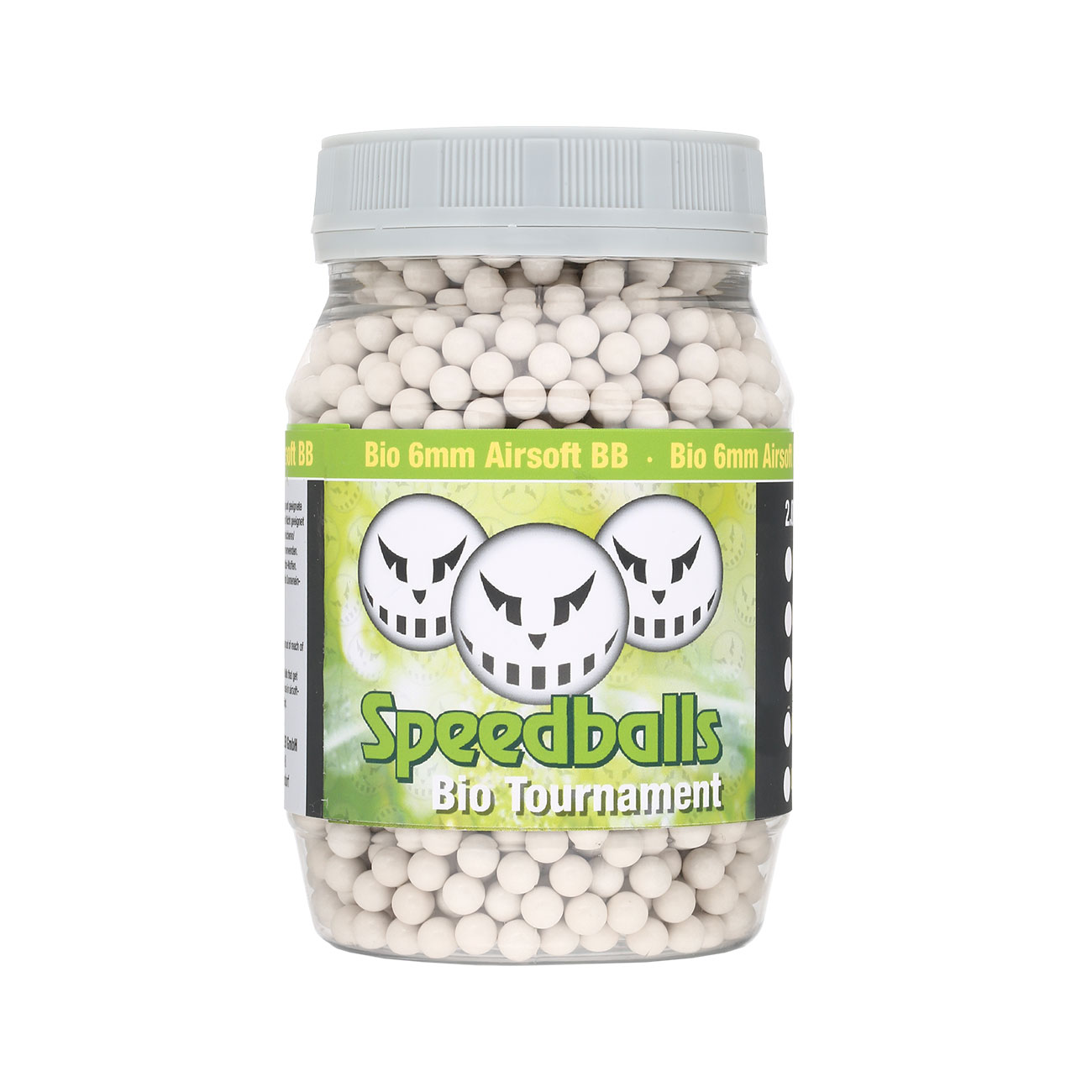 Speedballs Bio Tournament BBs 0.45g 2.000er Container weiss