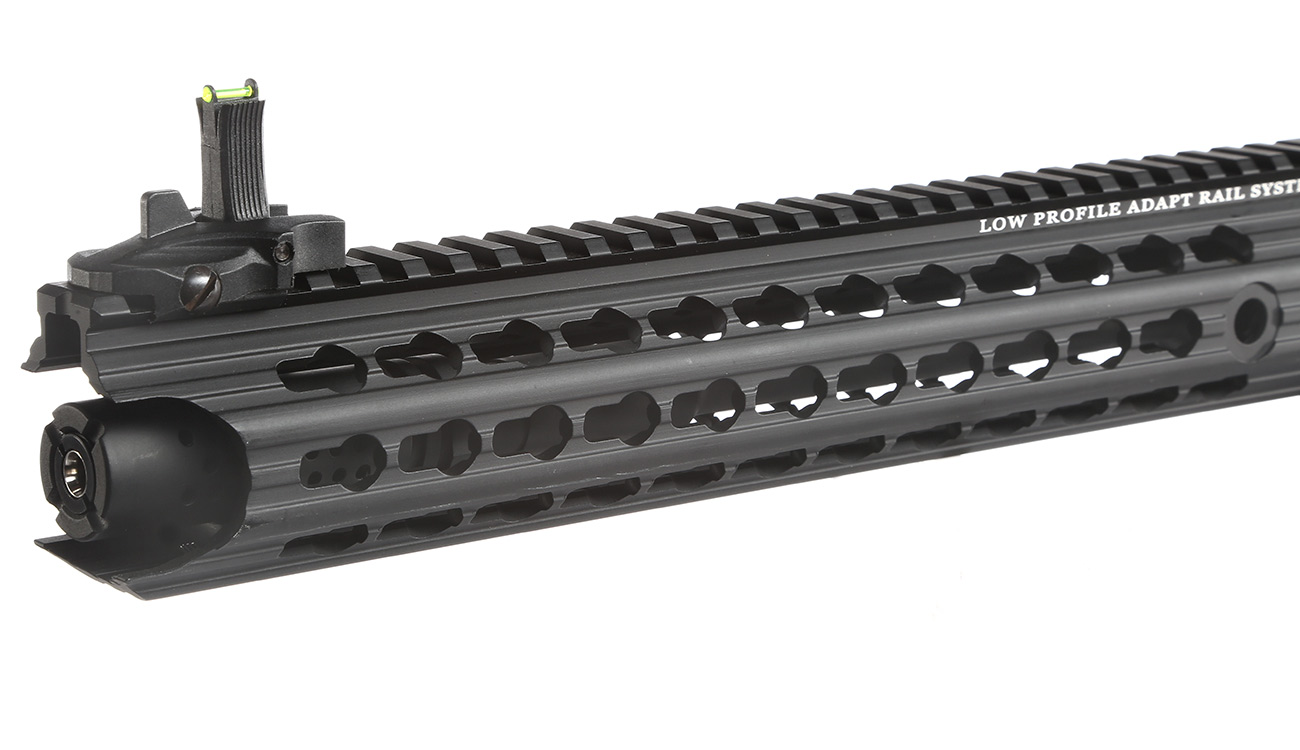 APS M4 12,5 Zoll KeyMod ASR-Series Vollmetall BlowBack S-AEG 6mm BB schwarz Bild 1