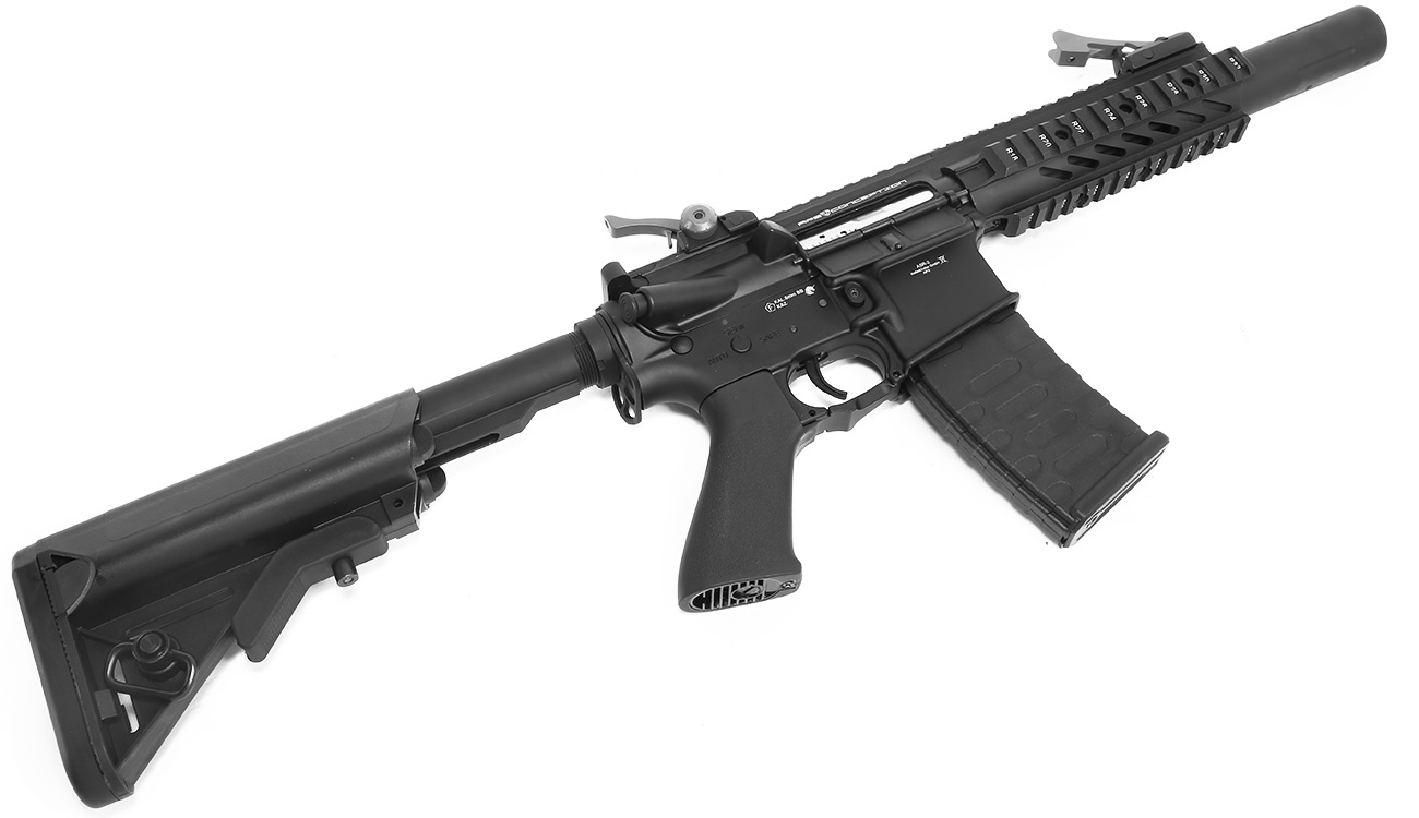 APS M4 Raptor ASR-Series Vollmetall BlowBack S-AEG 6mm BB schwarz Bild 5