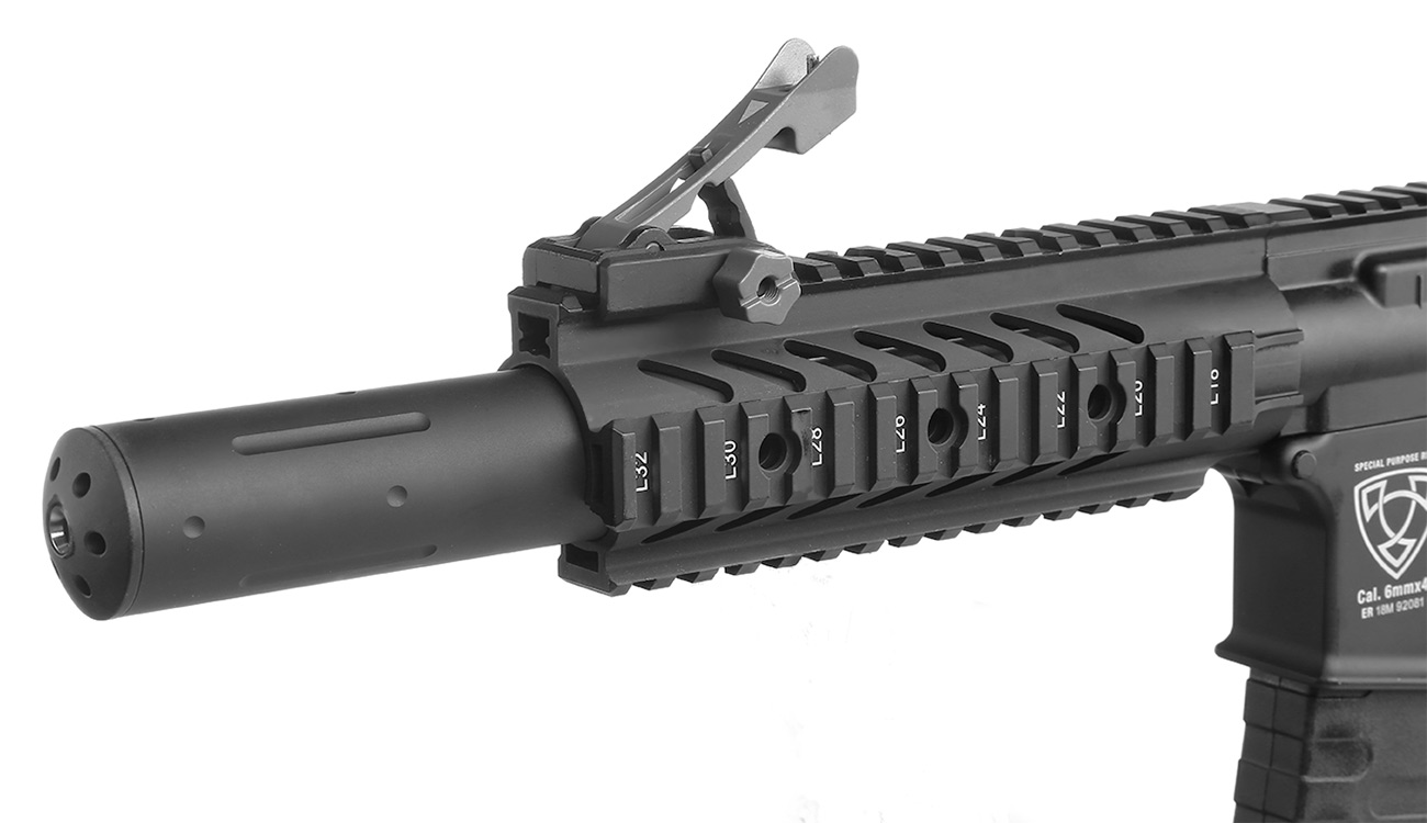 APS M4 Raptor ASR-Series Vollmetall BlowBack S-AEG 6mm BB schwarz Bild 6