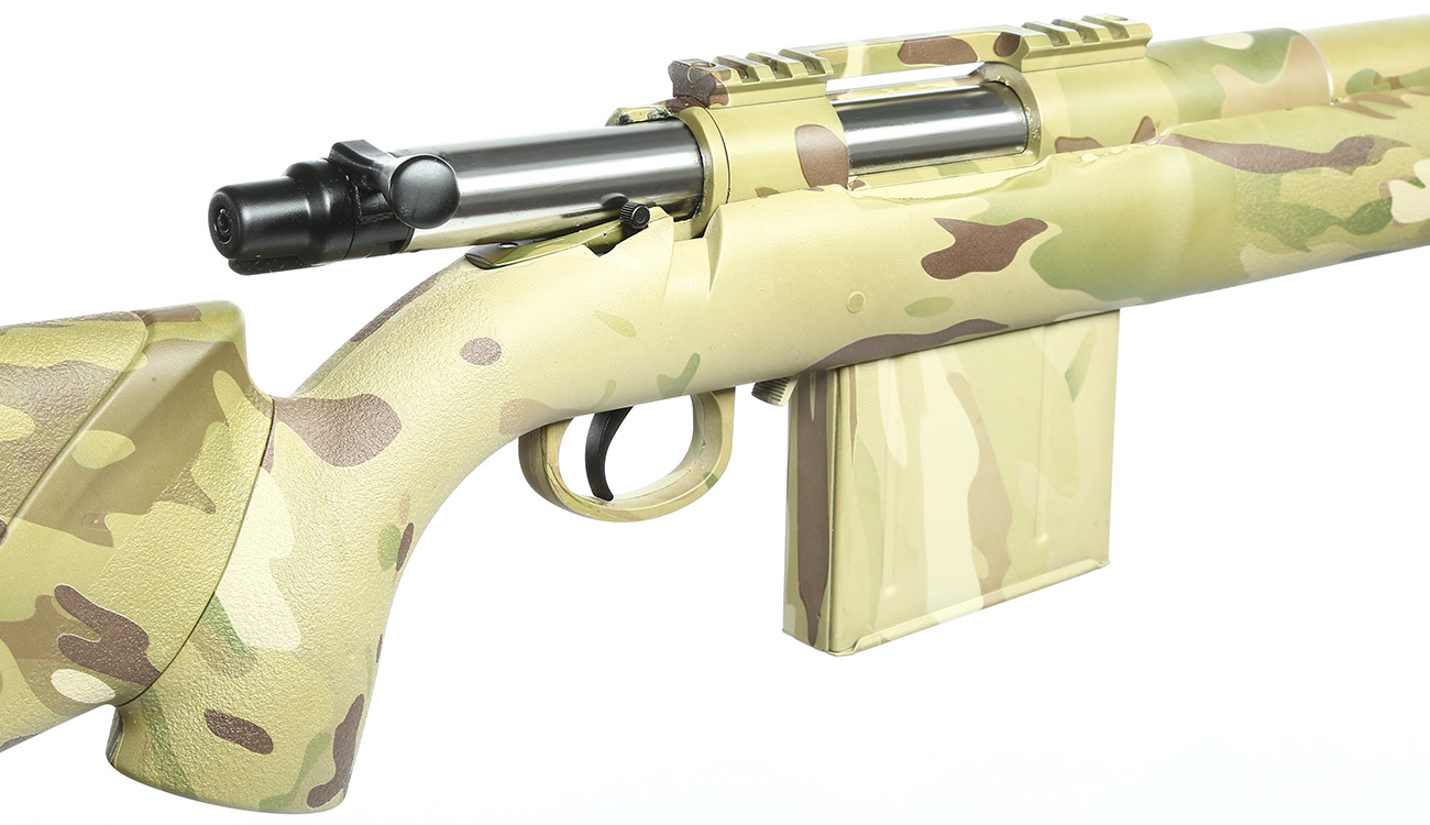 APS M40A3 Bolt Action Snipergewehr Springer 6mm BB Multicam Bild 9