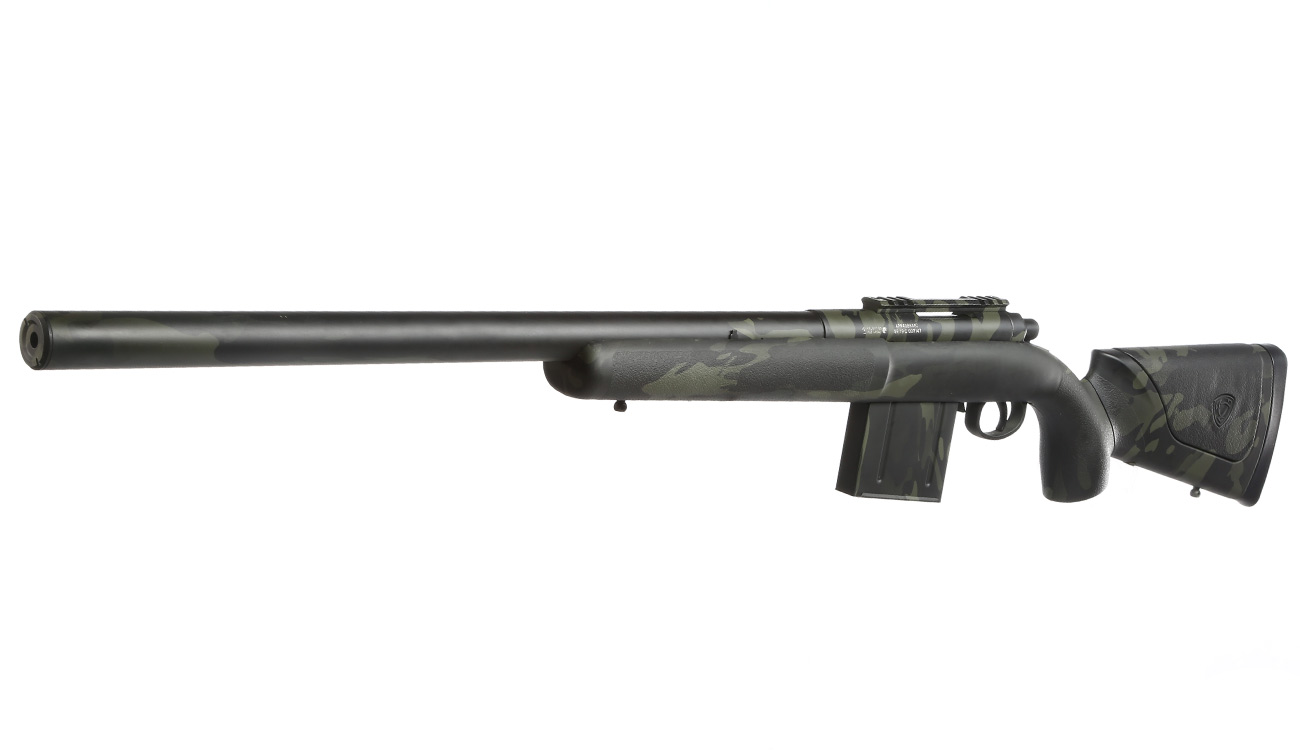 APS M40A3 Bolt Action Snipergewehr Springer 6mm BB Multicam Black