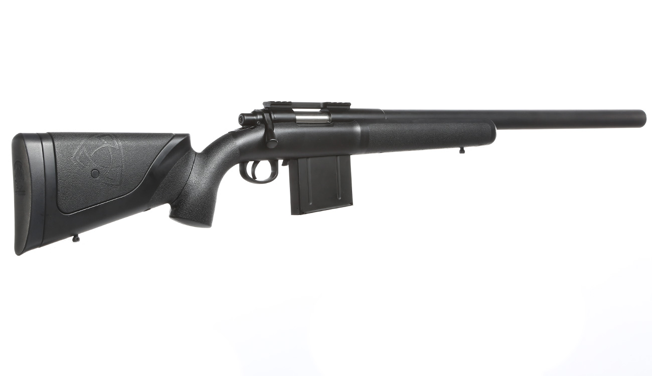 APS M40A3 Bolt Action Snipergewehr Springer 6mm BB schwarz Bild 3