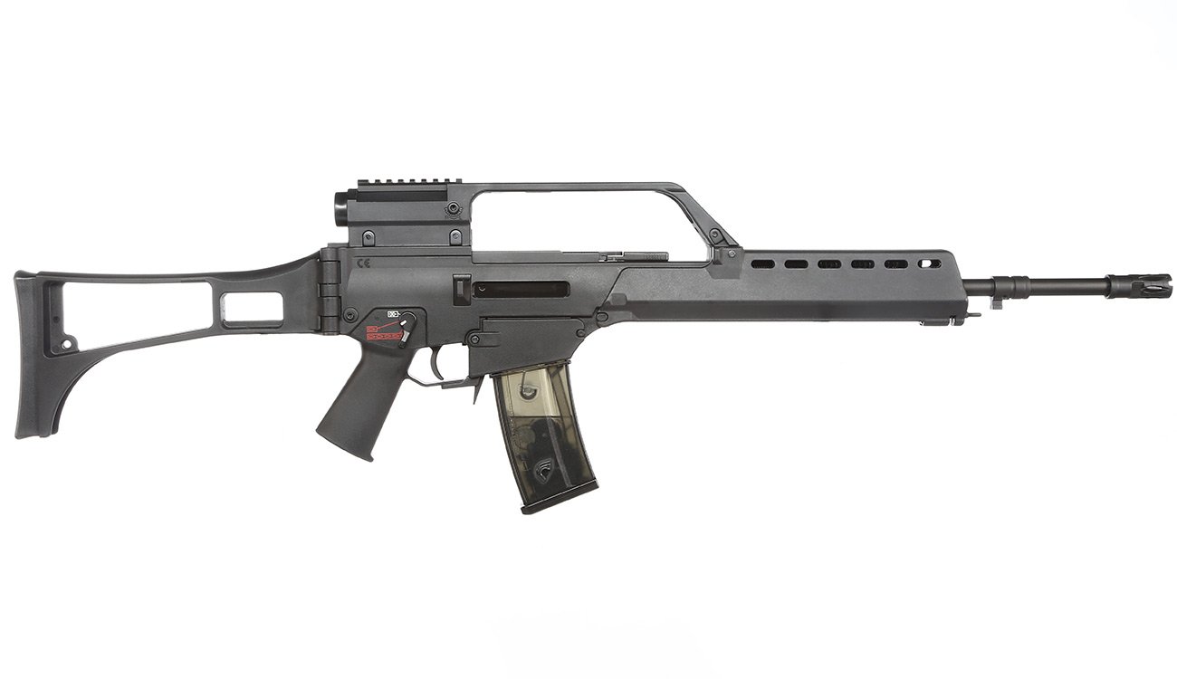 SRC SR36E Ace-Line S-AEG 6mm BB schwarz - Generation 3 Bild 1