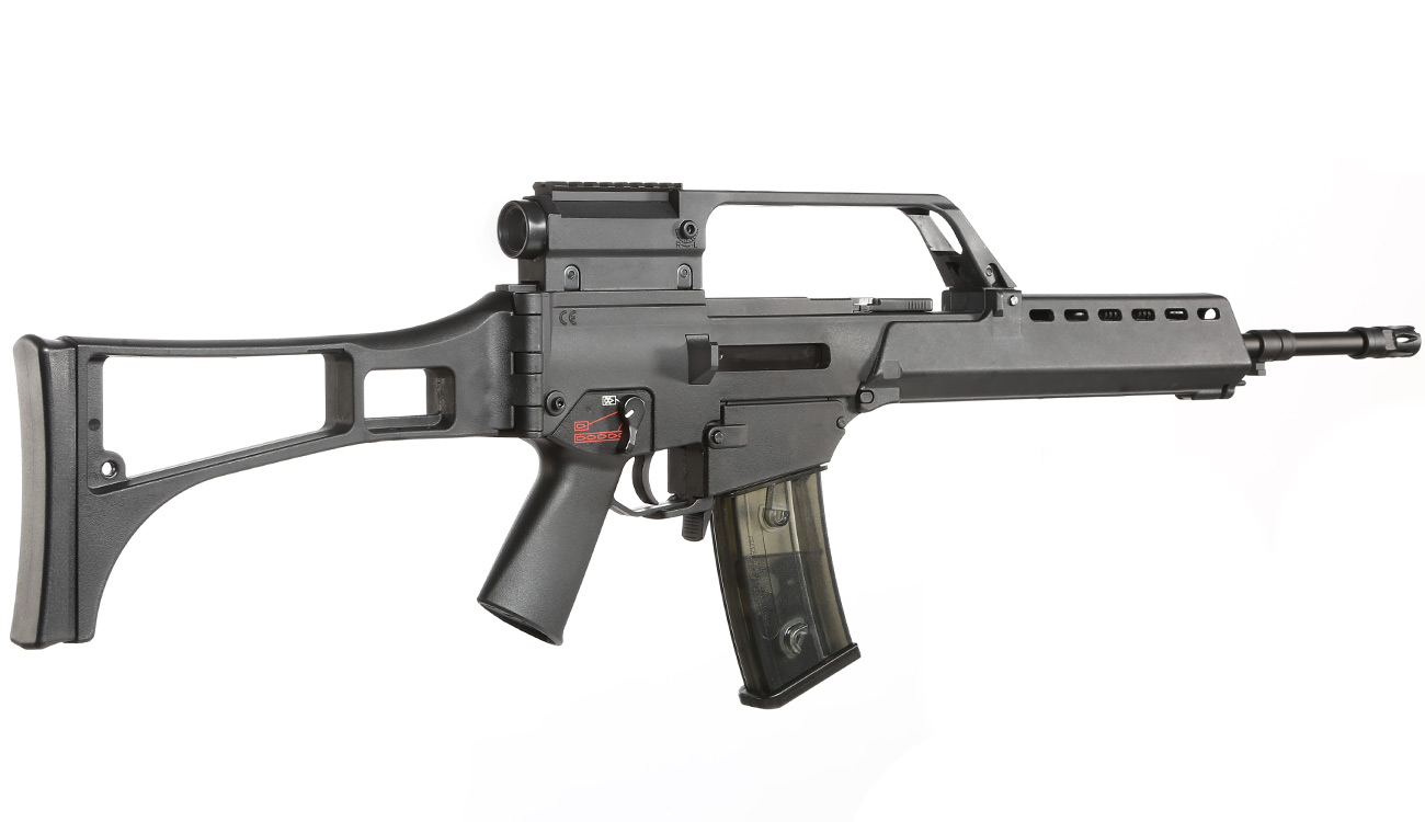 SRC SR36E Ace-Line S-AEG 6mm BB schwarz - Generation 3 Bild 1