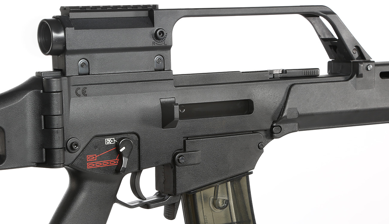 SRC SR36E Ace-Line S-AEG 6mm BB schwarz - Generation 3 Bild 1