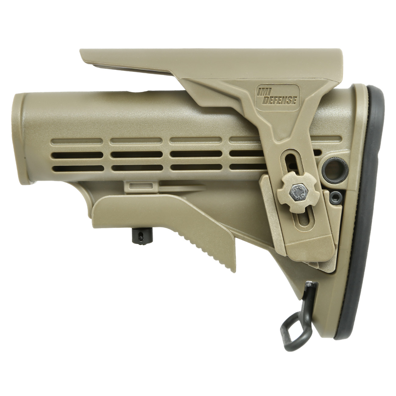 IMI Defense M4 Enhanced Schaft mit verstellb. Wangenauflage Tan Bild 2